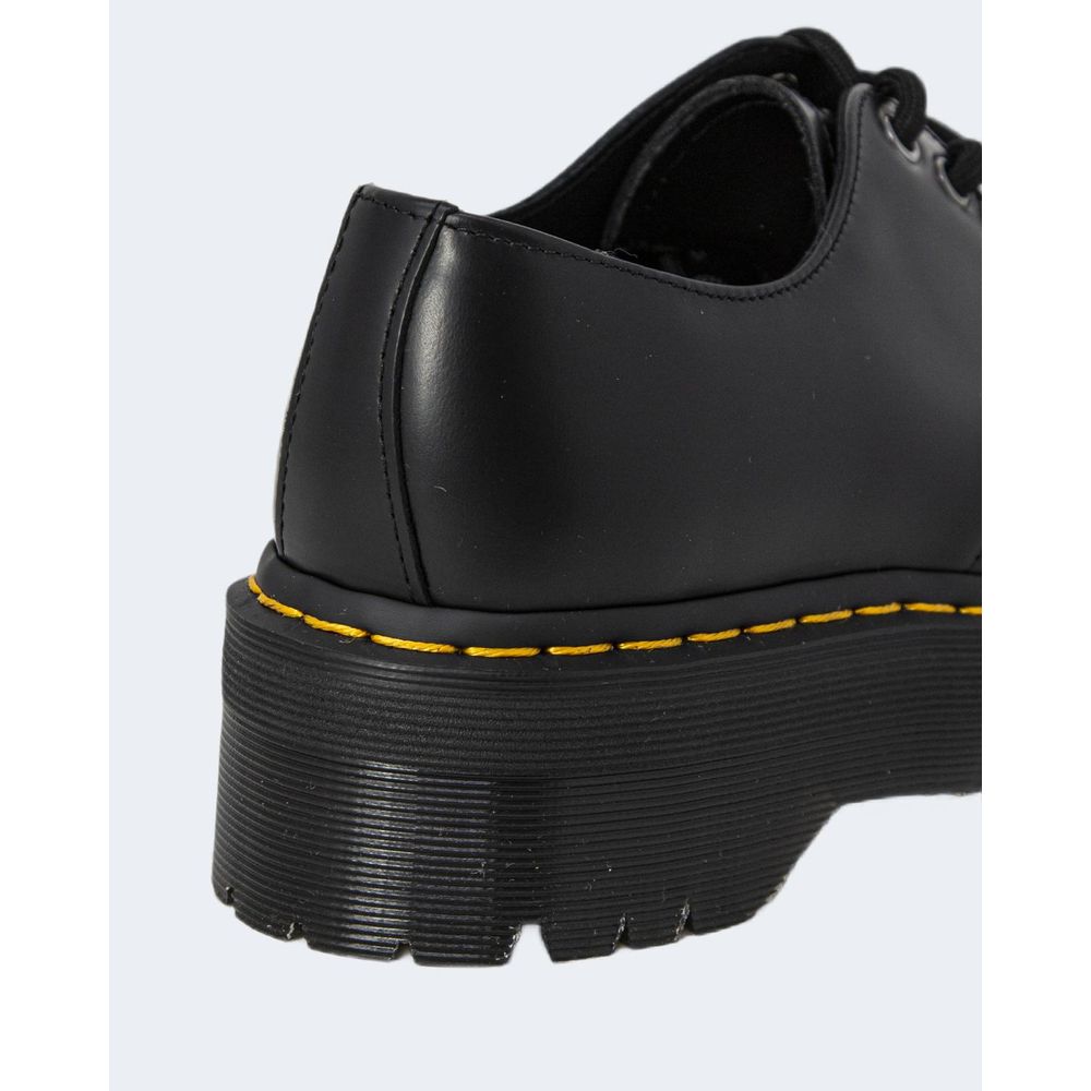 Dr. Martens Black Leather Flat