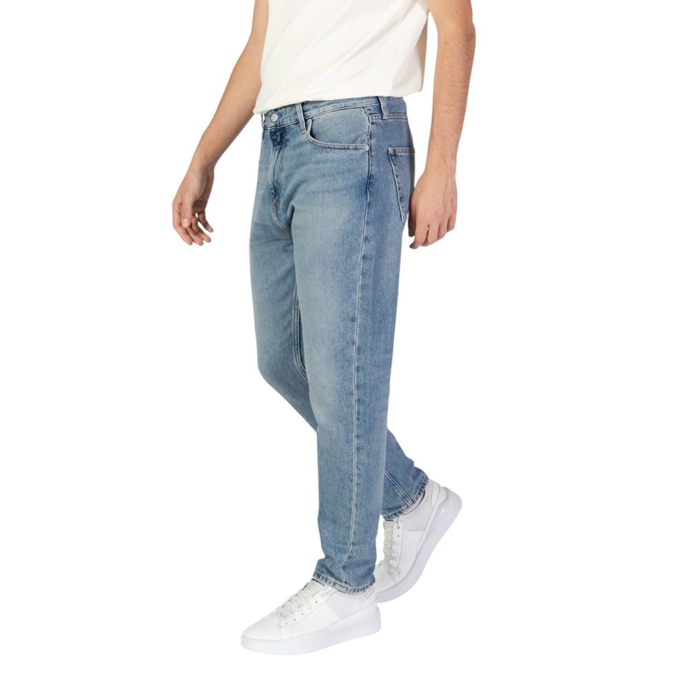 Calvin Klein Jeans Blue Cotton Jeans & Pant