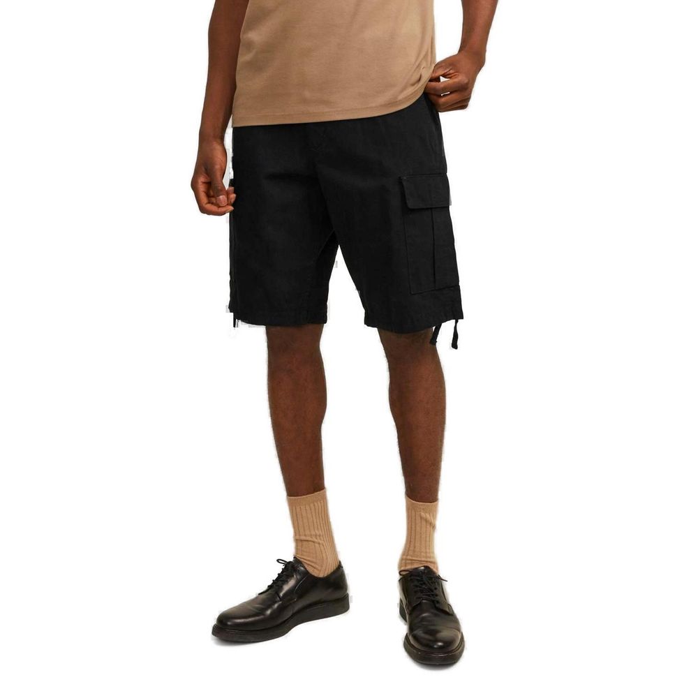 Jack Jones Black Cotton Short