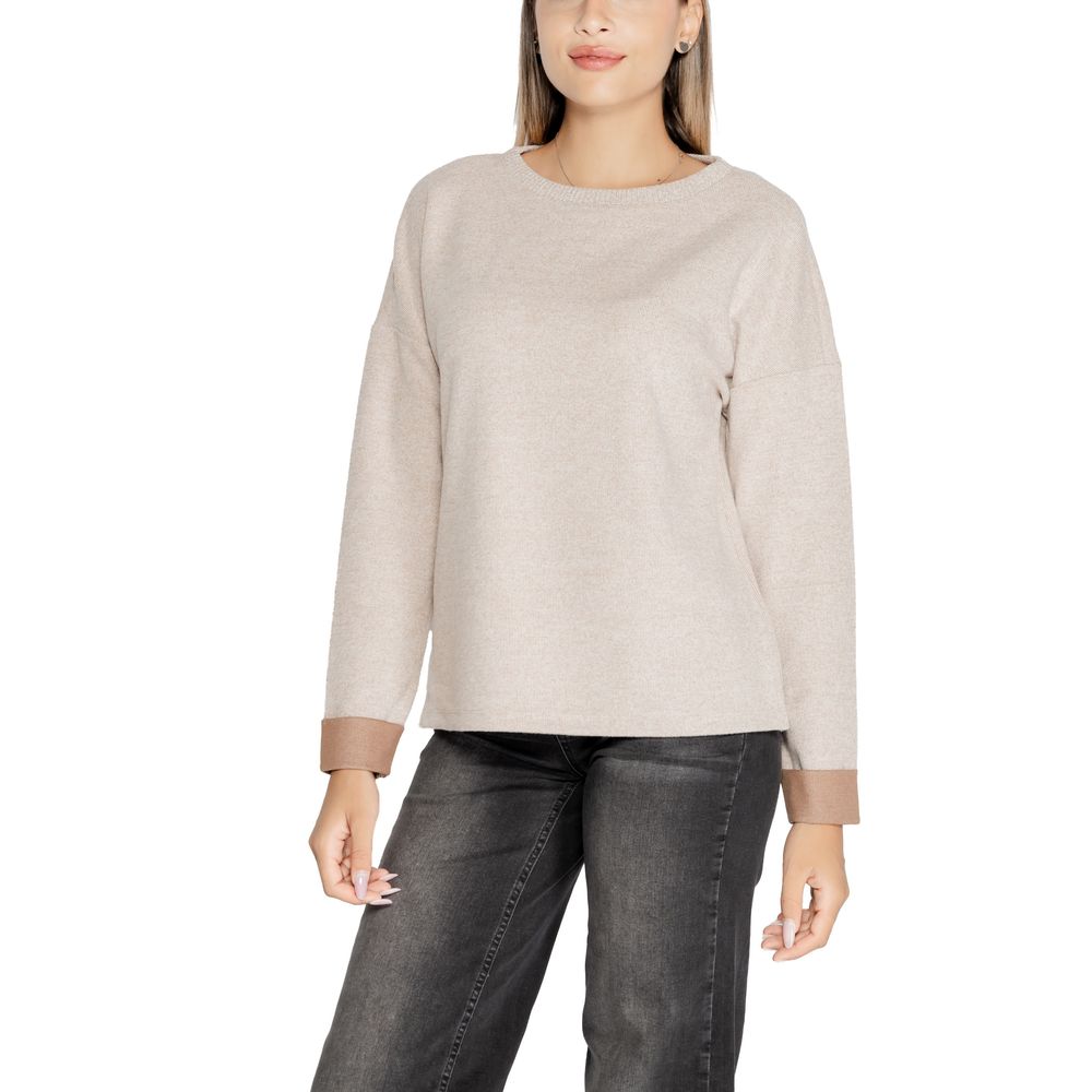 Street One Beige Viscose Tops & T-Shirt