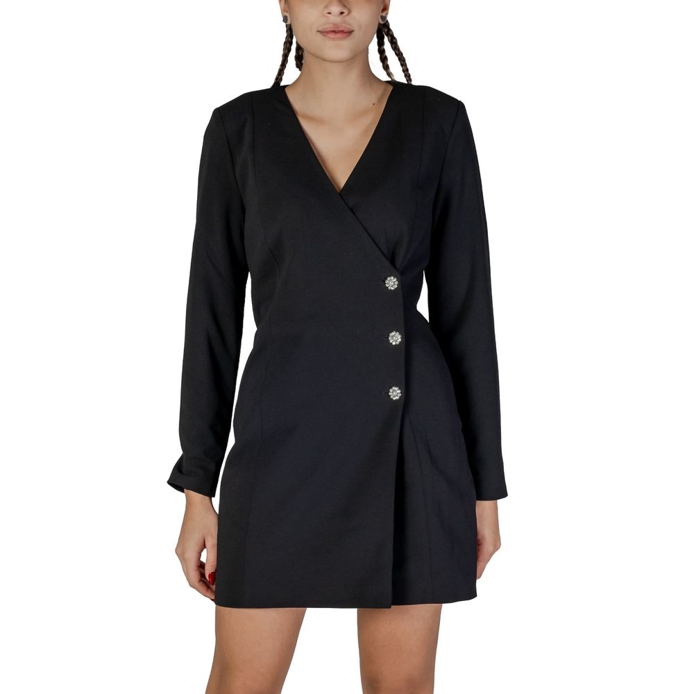 Only Black Polyester Dress