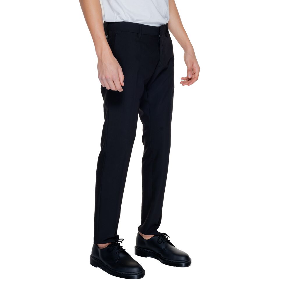 Antony Morato Black Polyester Jeans & Pant