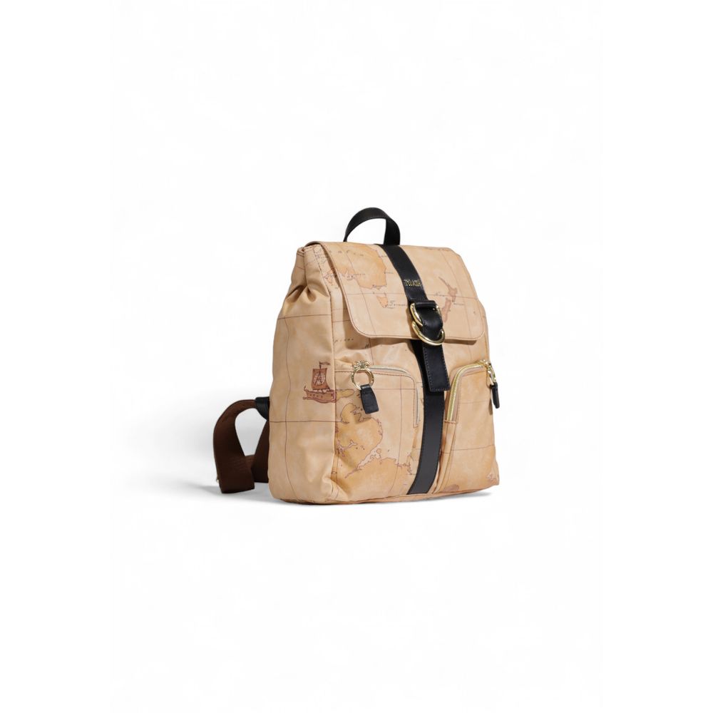 Alviero Martini Prima Classe Beige Polyethylene Backpack