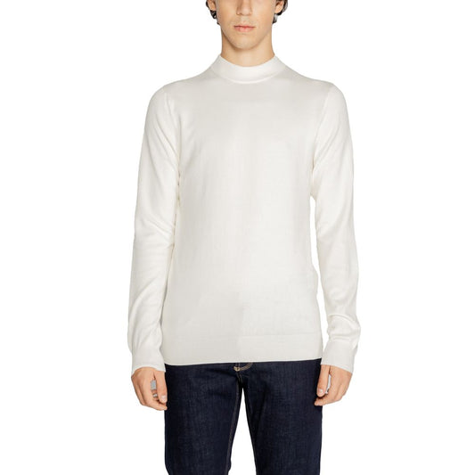 Antony Morato Cream Viscose T-Shirt