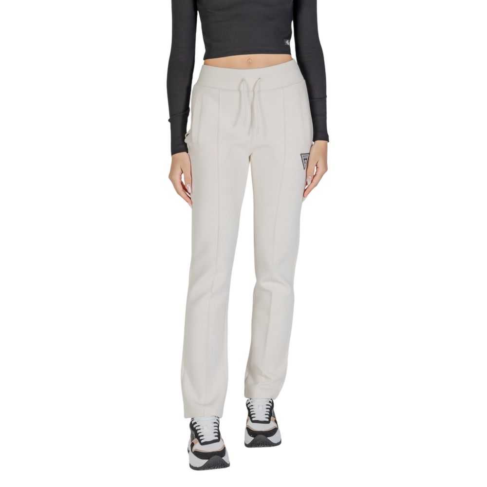 Guess Active Cream Cotton Jeans &amp; Pant