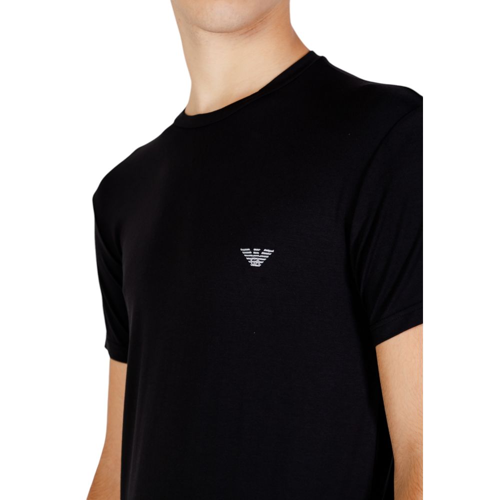 Emporio Armani Underwear Black Modal T-Shirt