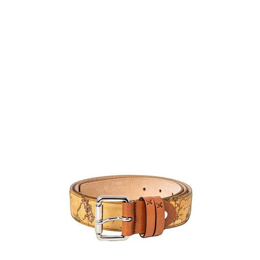 Alviero Martini Prima Classe Beige Leather Belt