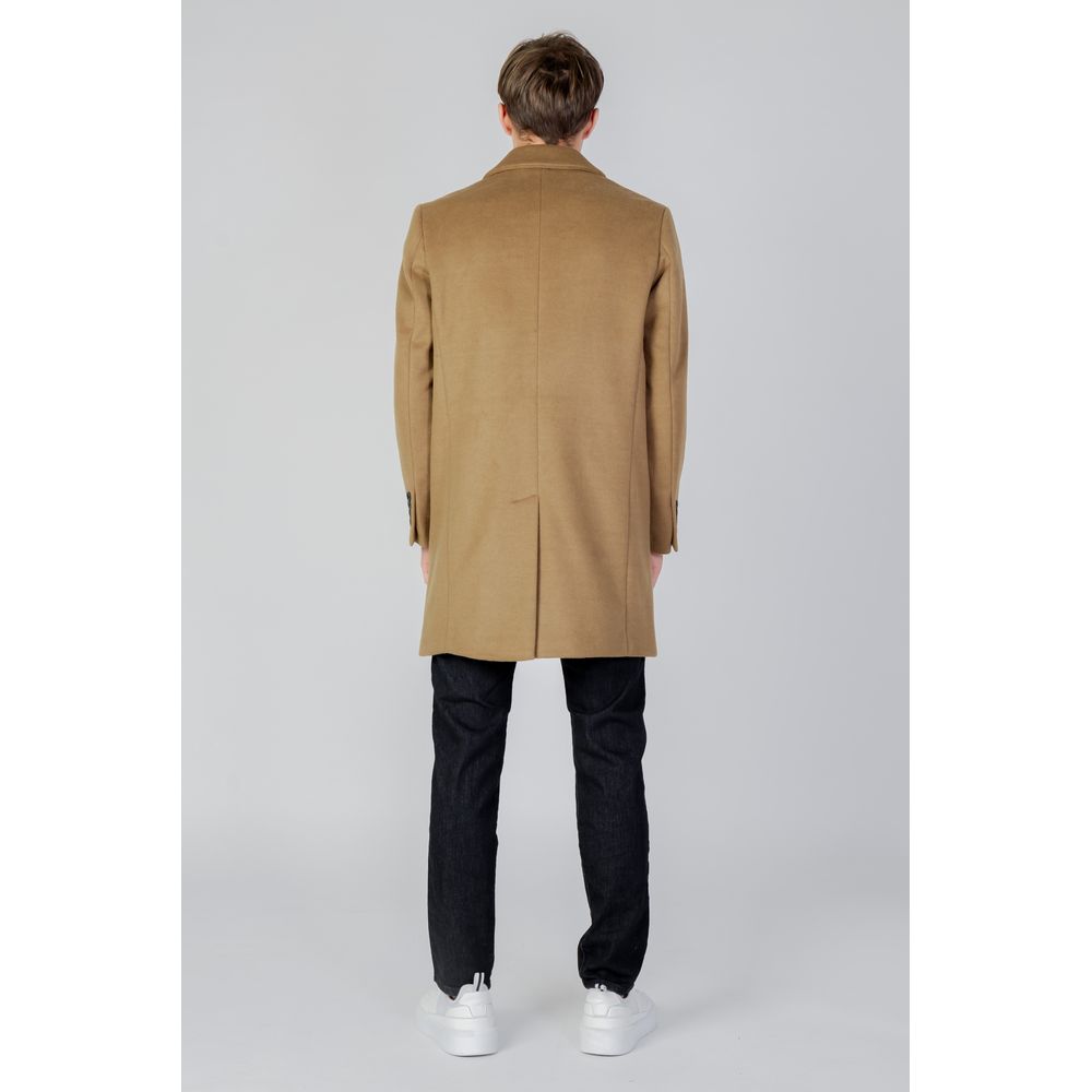 Antony Morato Beige Polyester Coat