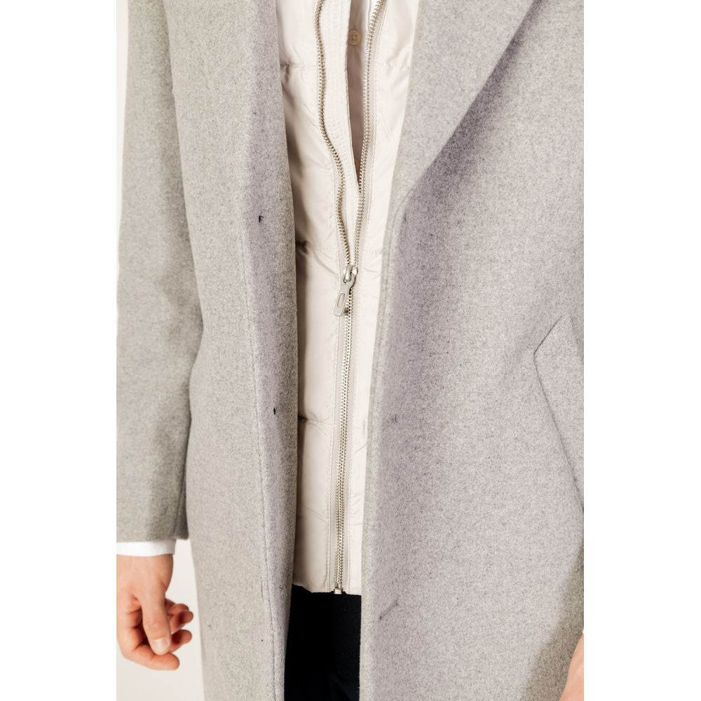 Antony Morato Gray Polyester Coat