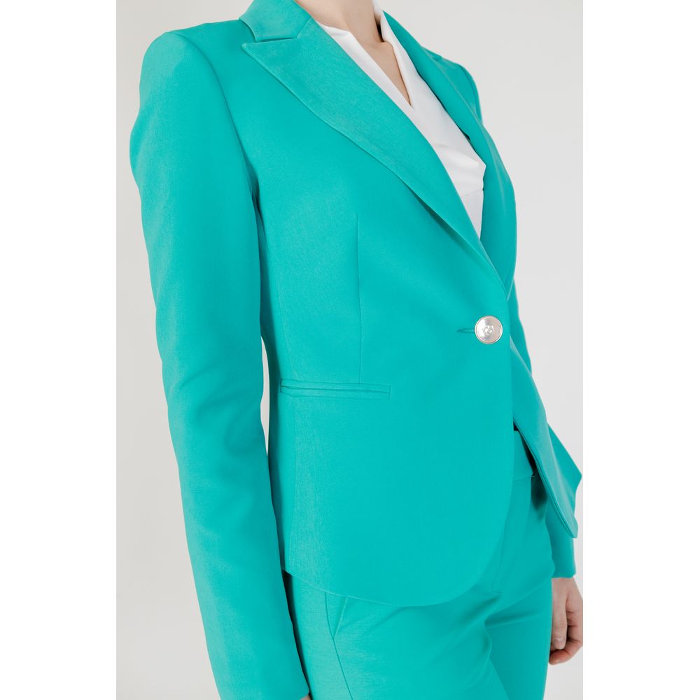 Rinascimento Green Polyester Suits & Blazer