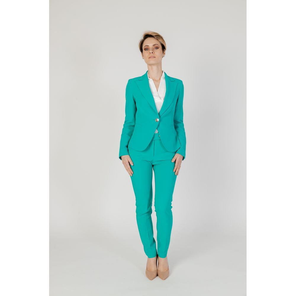 Rinascimento Green Polyester Suits & Blazer