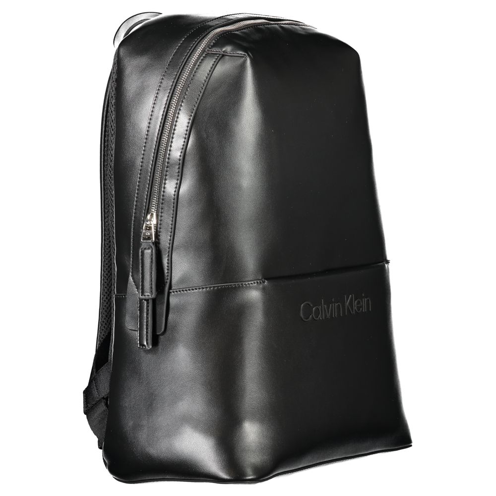 Calvin Klein Black Polyester Backpack