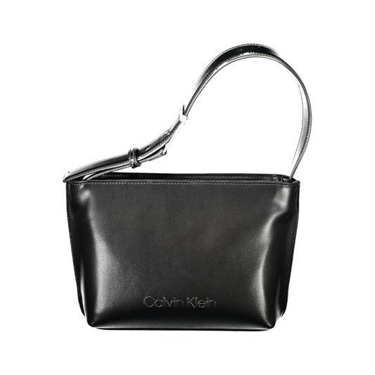 Calvin Klein Black Polyester Handbag