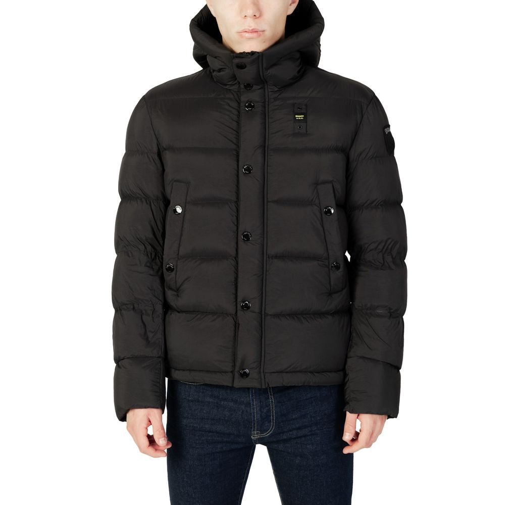 Blauer Black Polyamide Jacket