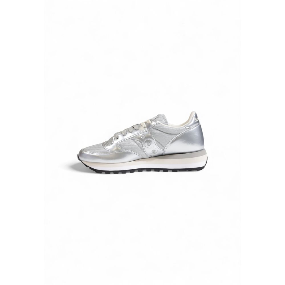 Saucony Silver Fabric Sneaker