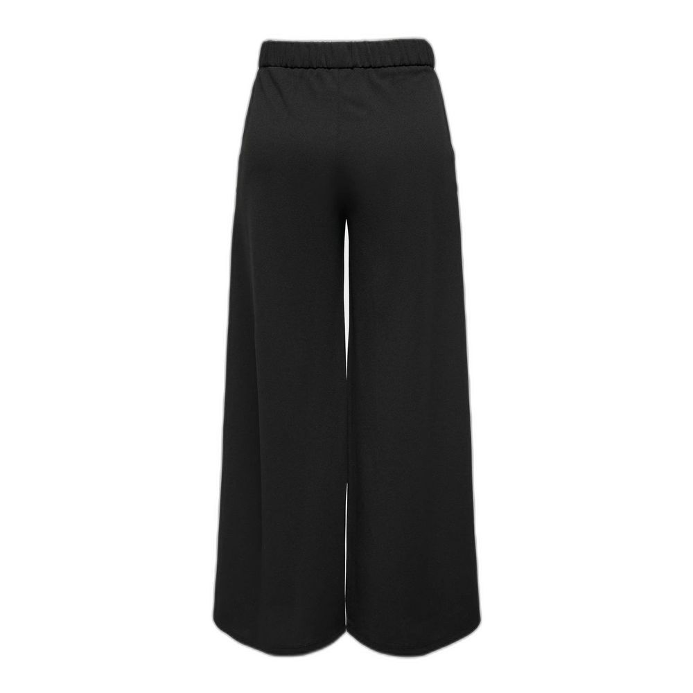 Jacqueline De Yong Black Recycled Polyester Jeans & Pant