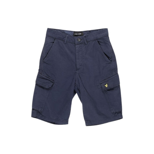 Bermuda in cotone blu Lyle & Scott