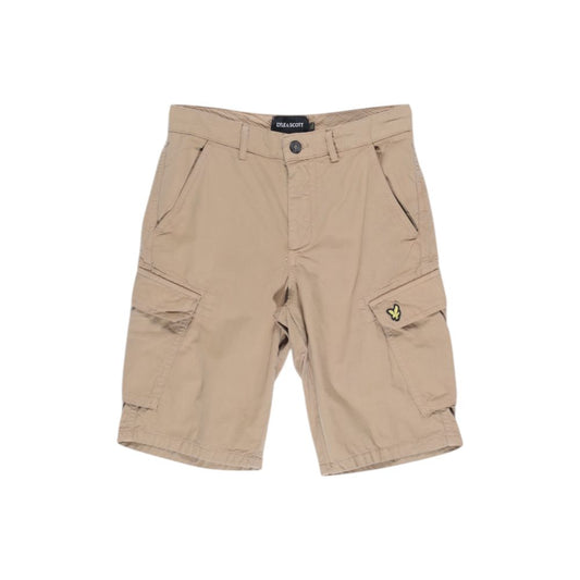 Bermuda in cotone beige Lyle & Scott