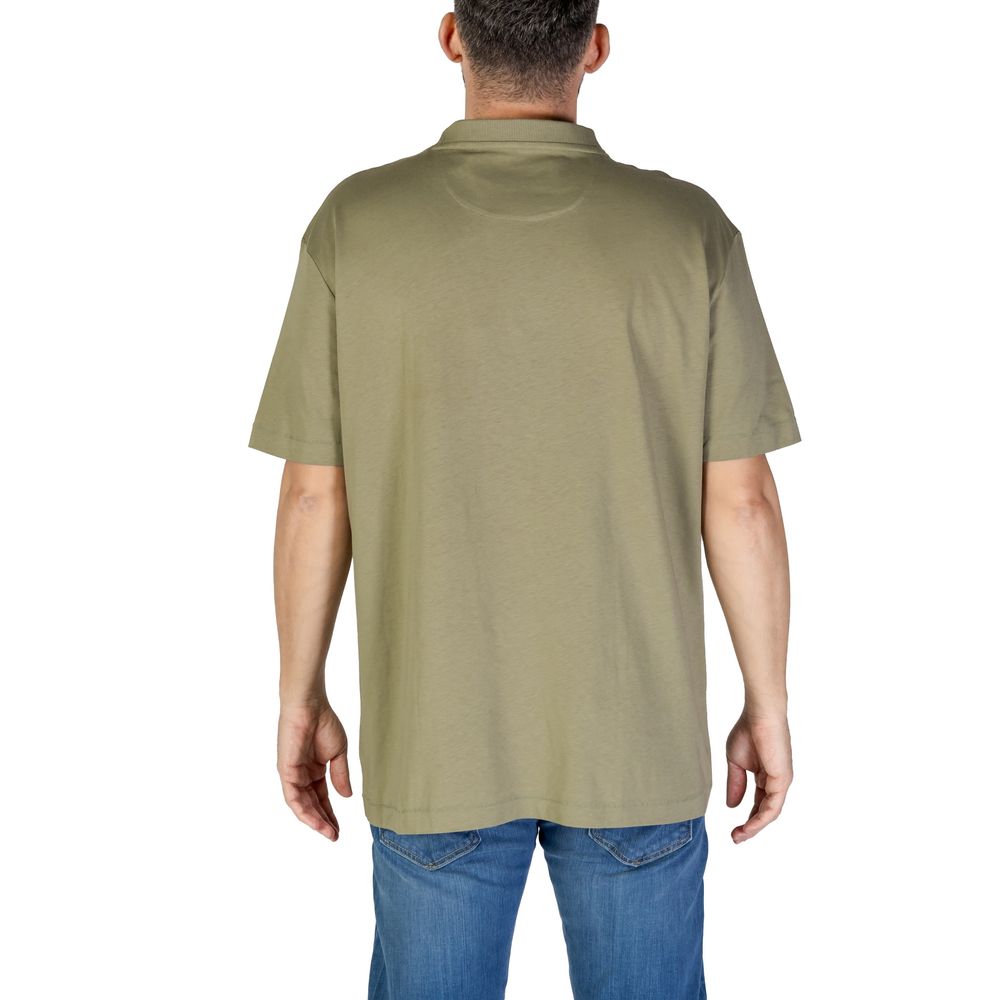 Lyle &amp; Scott Green Cotton T-Shirt
