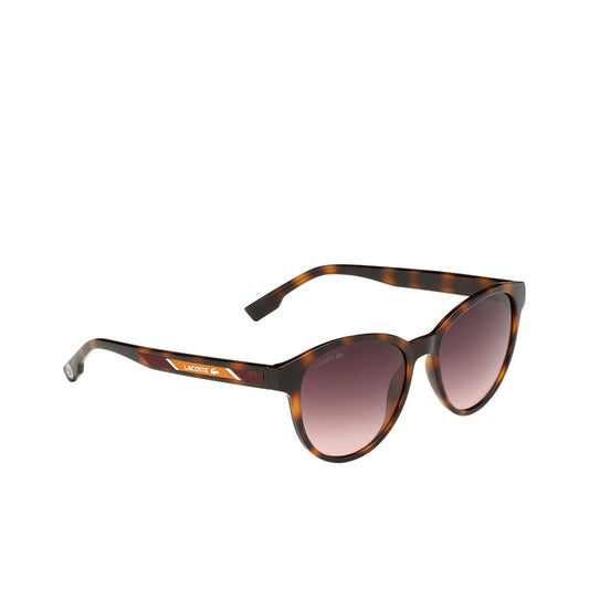 Lacoste – Braune Sonnenbrille mit Spritzguss