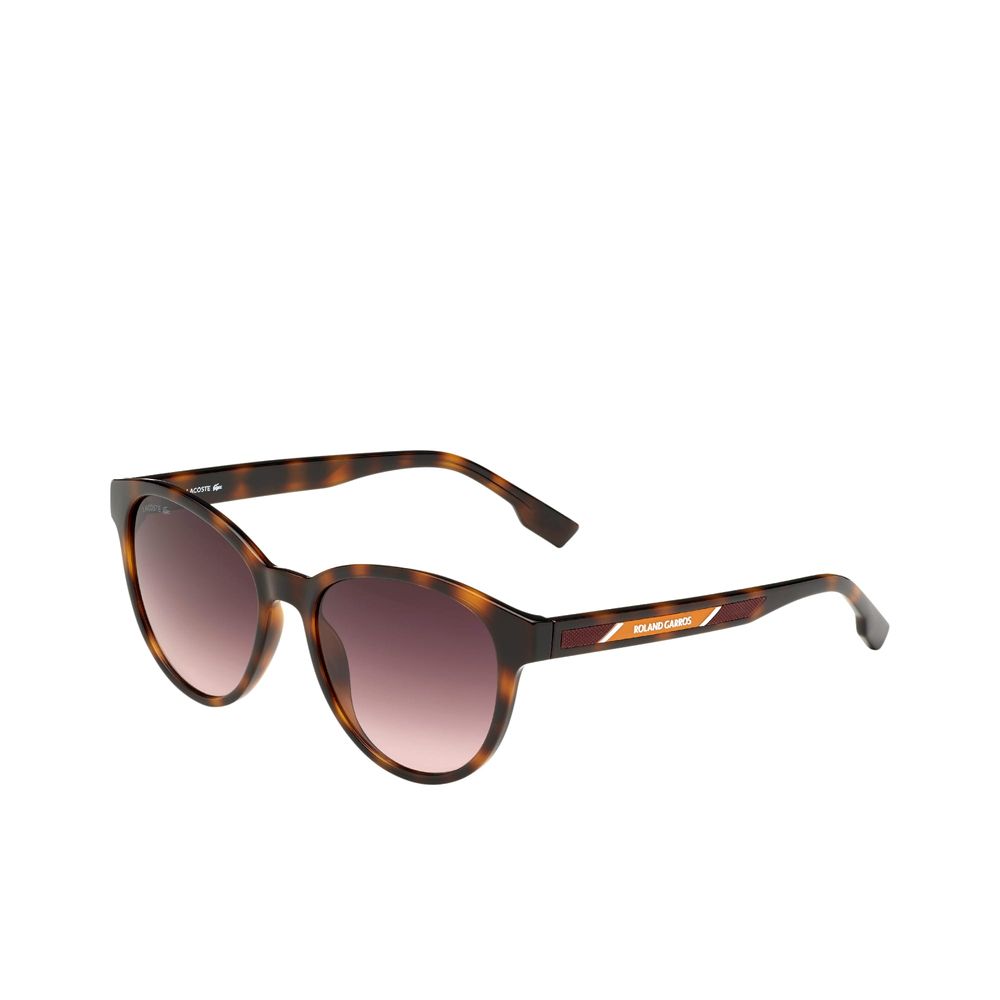 Lacoste – Braune Sonnenbrille mit Spritzguss