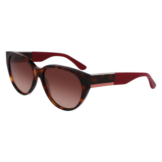 Lacoste – Braune Acetat-Sonnenbrille
