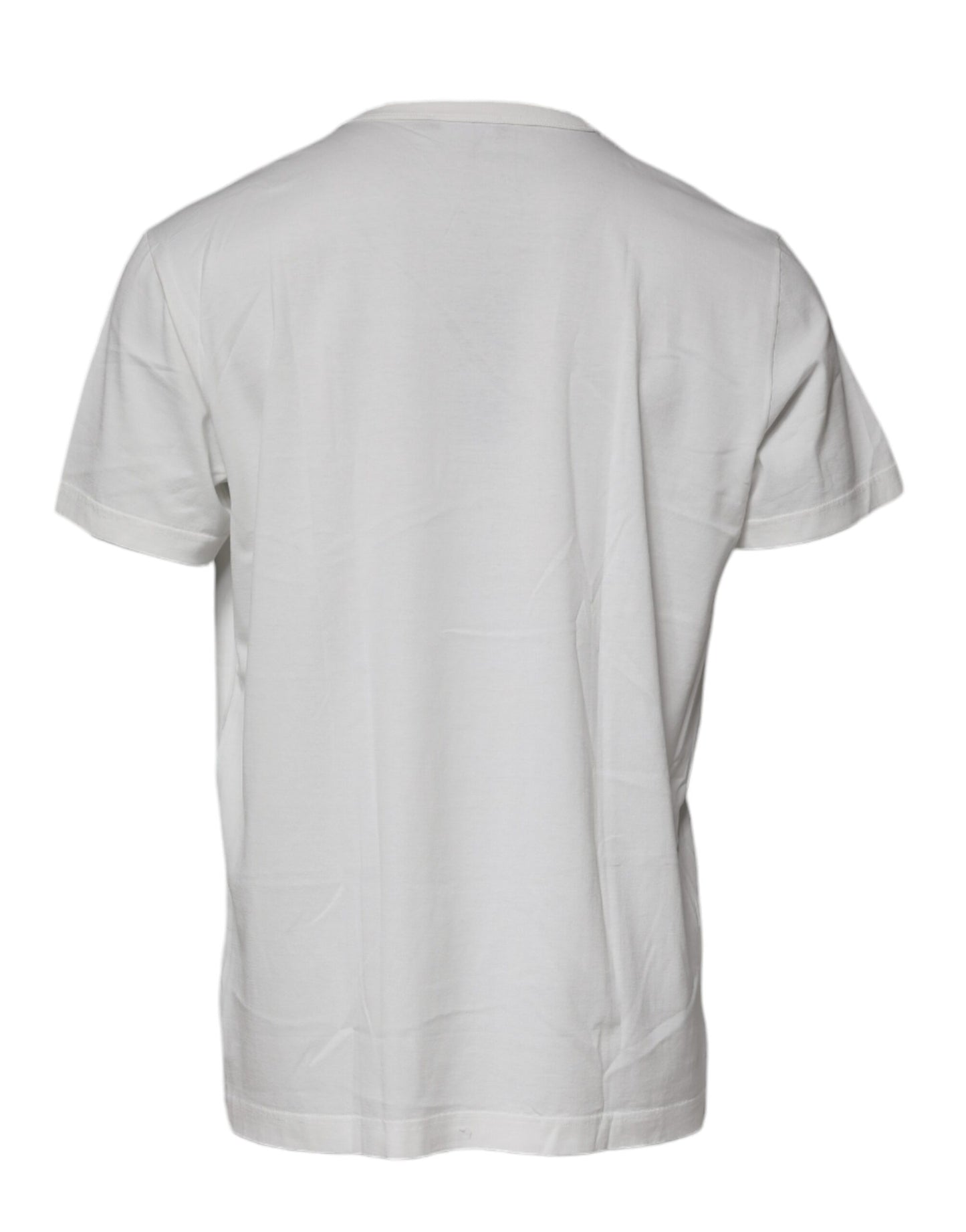 Dolce &amp; Gabbana White Royals Heritage Cotton T-shirt