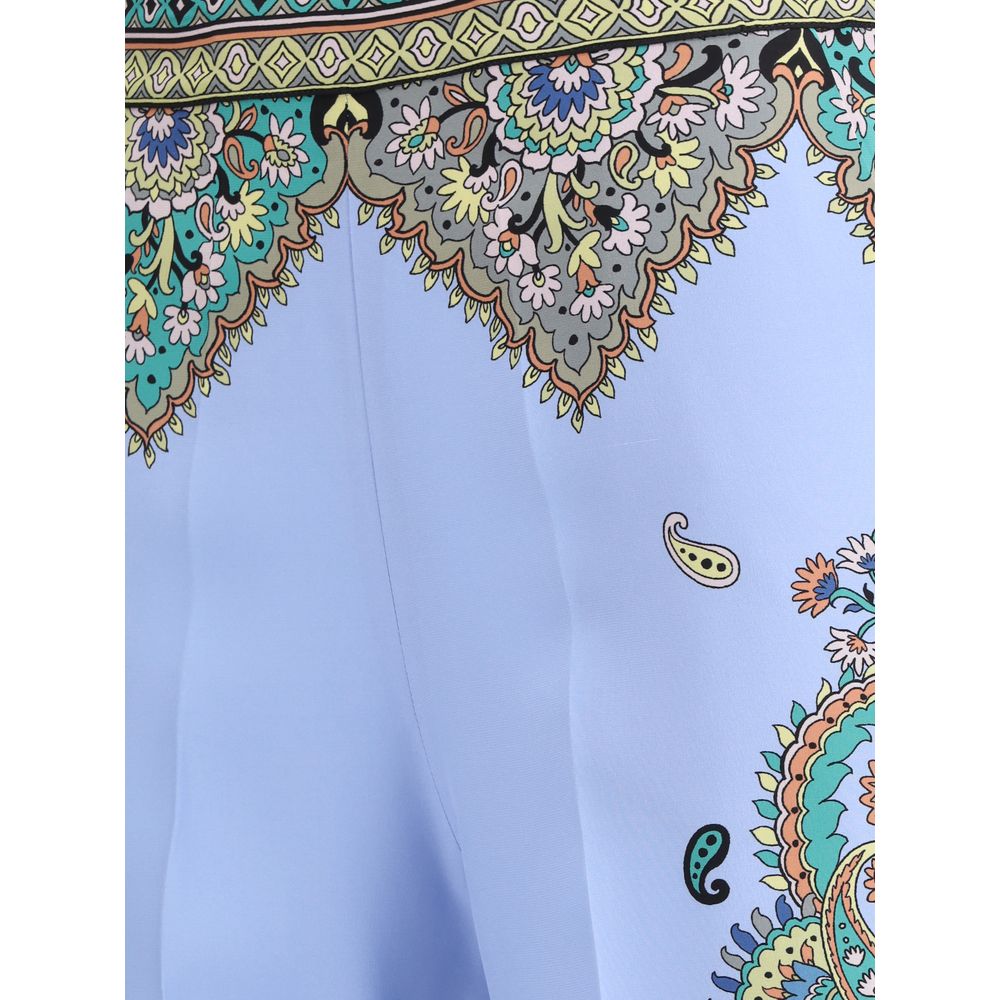 Etro Hose mit Blumendruck