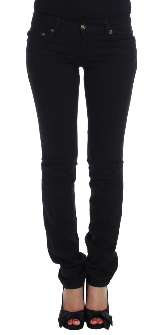 Cavalli Chic Slim Skinny Jeans in Schwarz