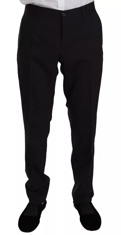 Dolce &amp; Gabbana Purple MARTINI Wool Stretch 2 Piece Suit