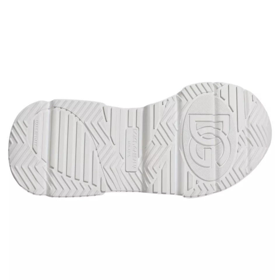 Dolce &amp; Gabbana White Daymaster Low Top Sneakers Shoes