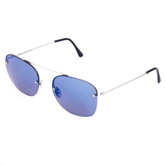 LGR – Sonnenbrille aus silbernem Edelstahl