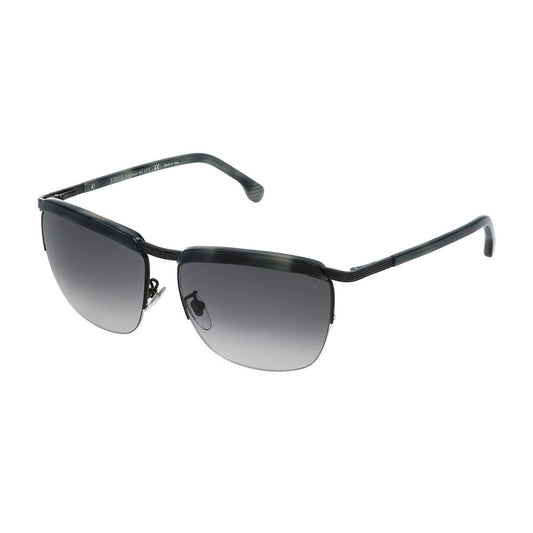 Lozza Sonnenbrille aus schwarzem Metall