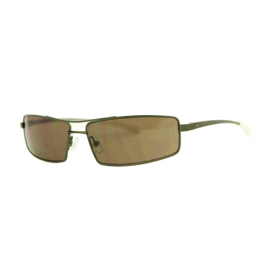 Adolfo Dominguez Sonnenbrille aus grünem Metall