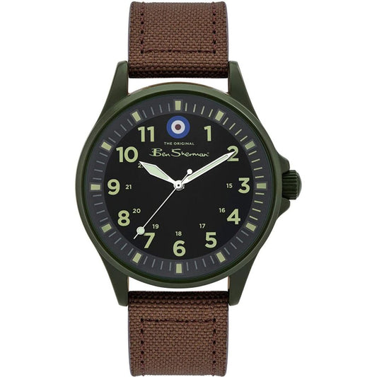 Ben Sherman – Braune Lederuhr
