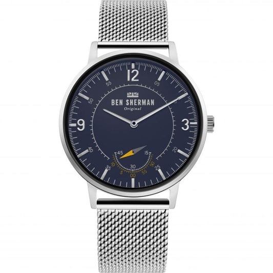 Ben Sherman – Silberne Stahluhr