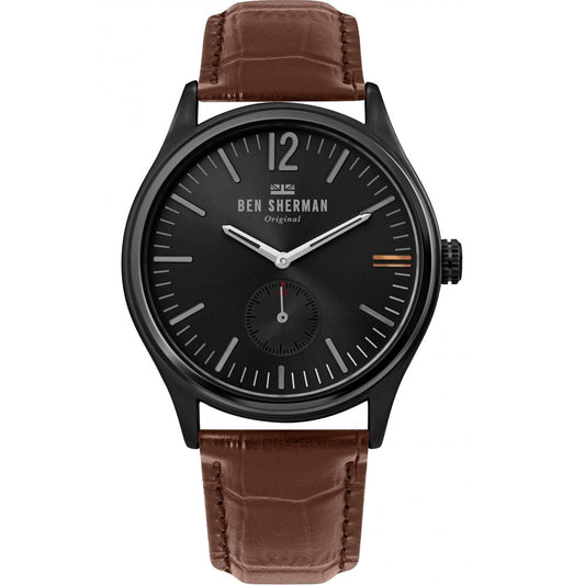 Ben Sherman – Braune Lederuhr