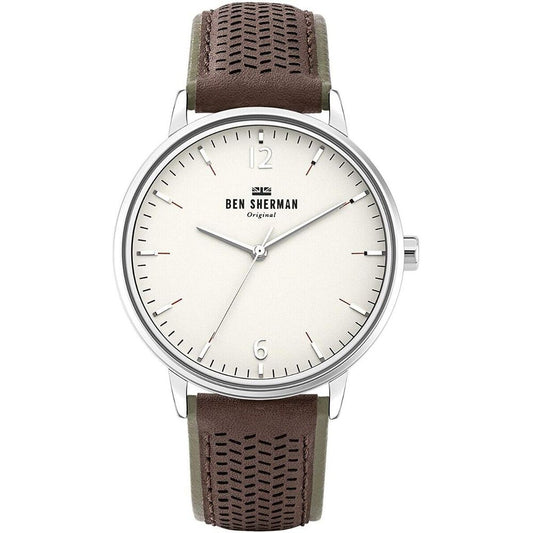 Ben Sherman – Braune Lederuhr