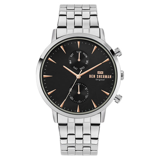 Ben Sherman – Graue Edelstahluhr