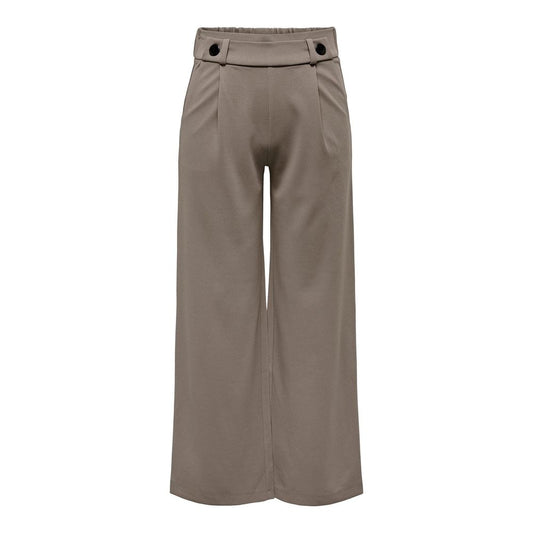 Jacqueline De Yong Graue Polyesterjeans und -hose