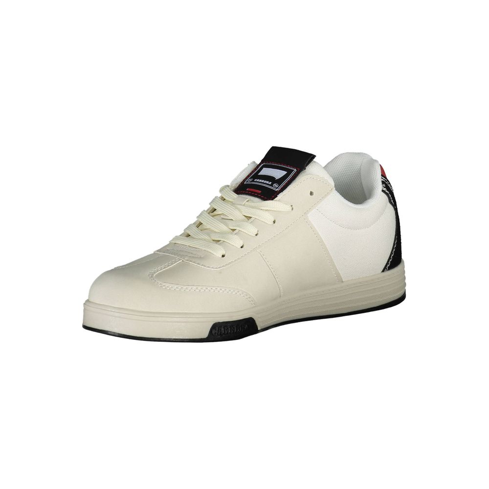 Carrera White Eco Leather Men Sneaker