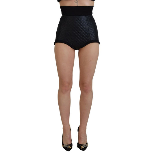 Dolce &amp; Gabbana Schwarze Baumwollshorts