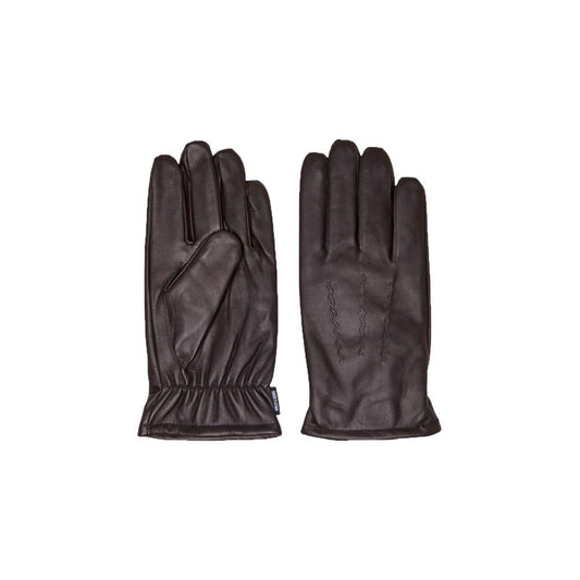 Only &amp; Sons – Braune Lederhandschuhe
