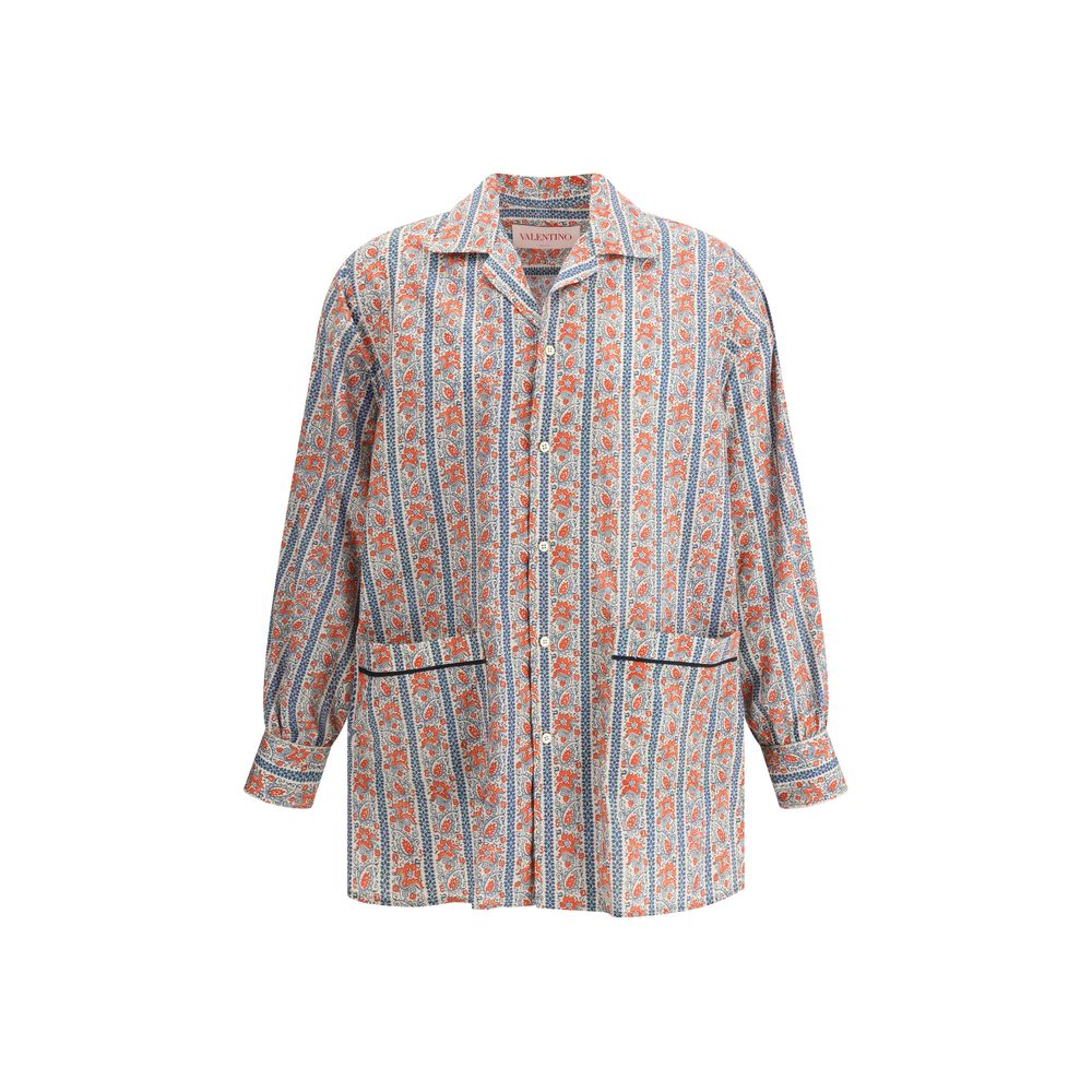 Valentino Hemd mit Paisleymuster