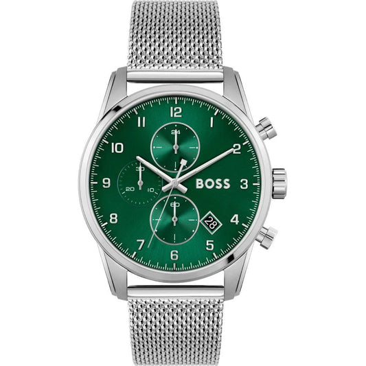 Hugo Boss – Silberne Edelstahluhr