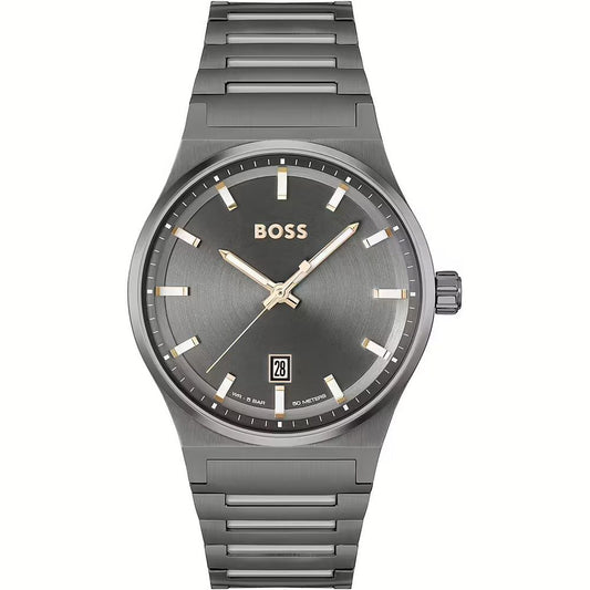 Hugo Boss – Graue Edelstahluhr