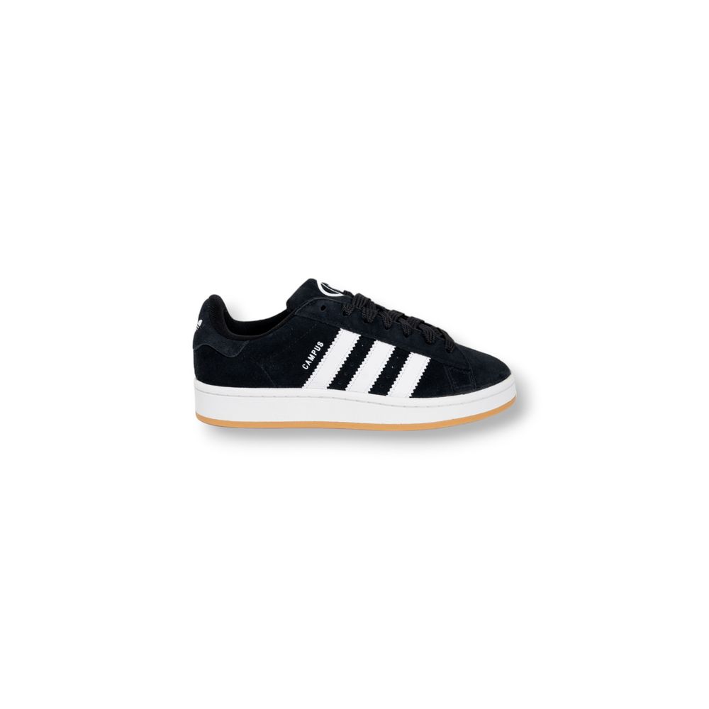 Adidas Schwarzer Ledersneaker