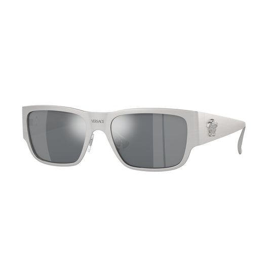 Versace – Graue Acetat-Sonnenbrille