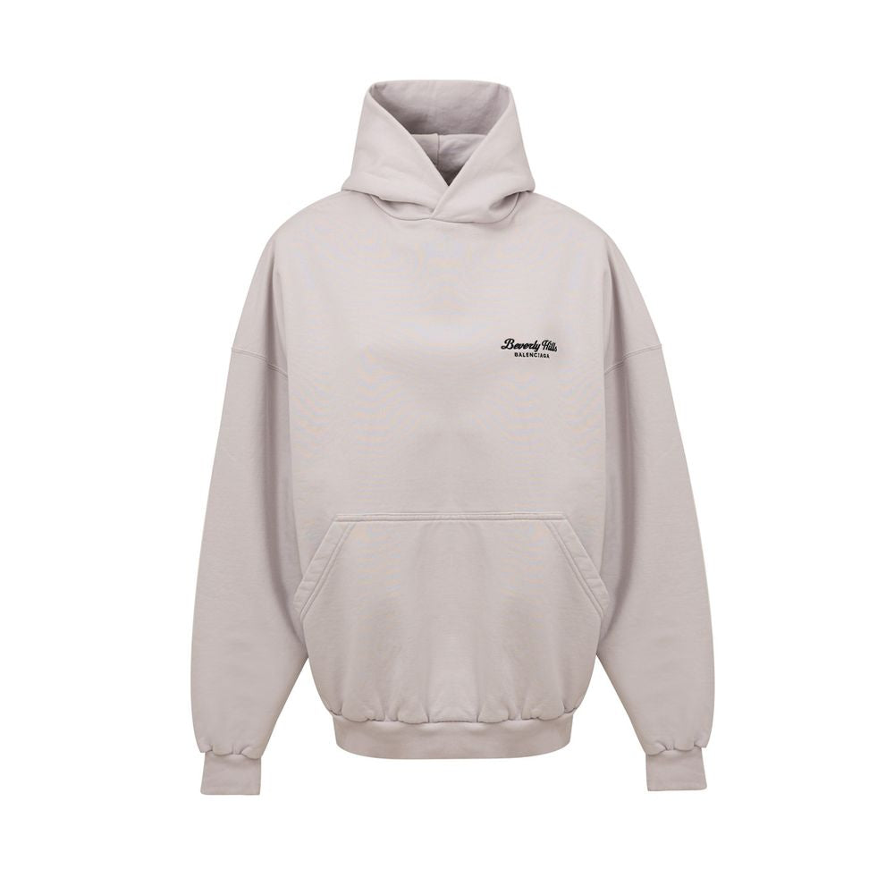 Maglione in cotone grigio Balenciaga