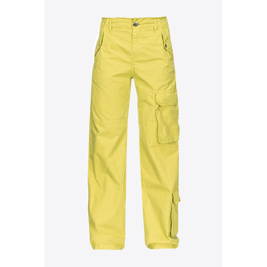 PINKO Grüne Jeans und Hose aus Baumwolle